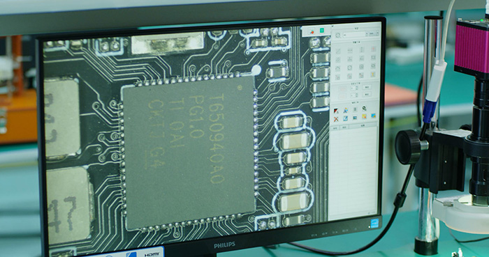 放大鏡焊點檢測