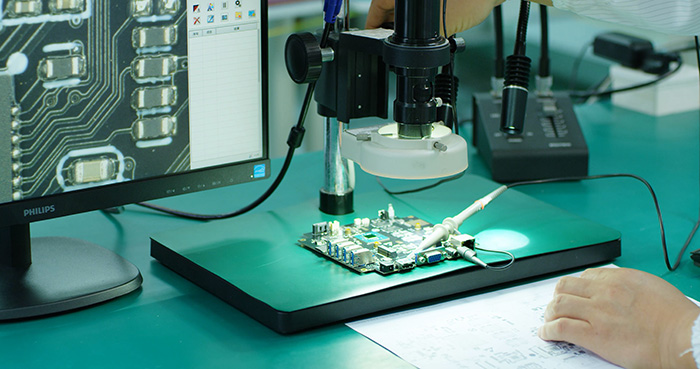 放大鏡焊點(diǎn)檢測(cè)